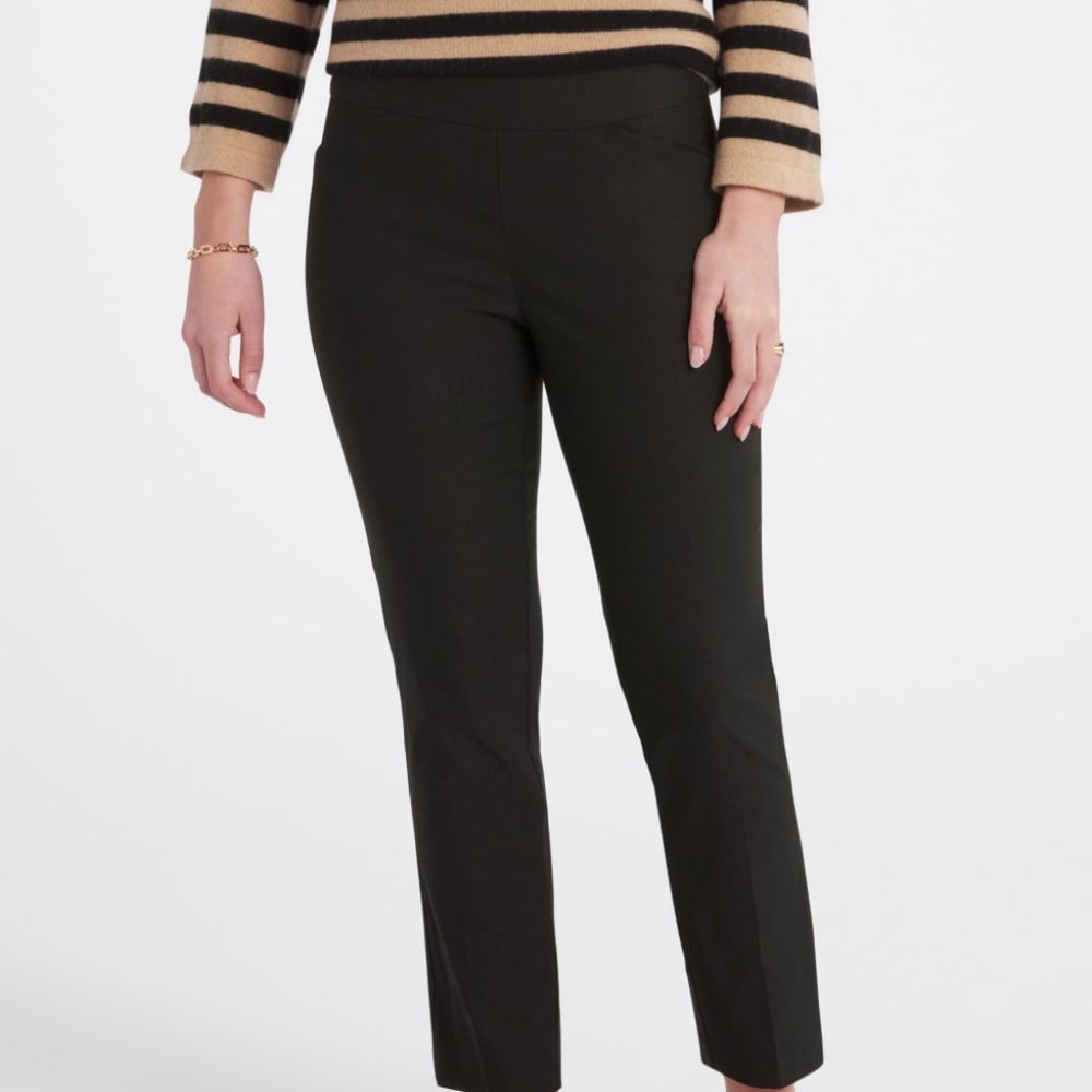 TRIBAL Fia High Rise Straight Pull On Trouser
